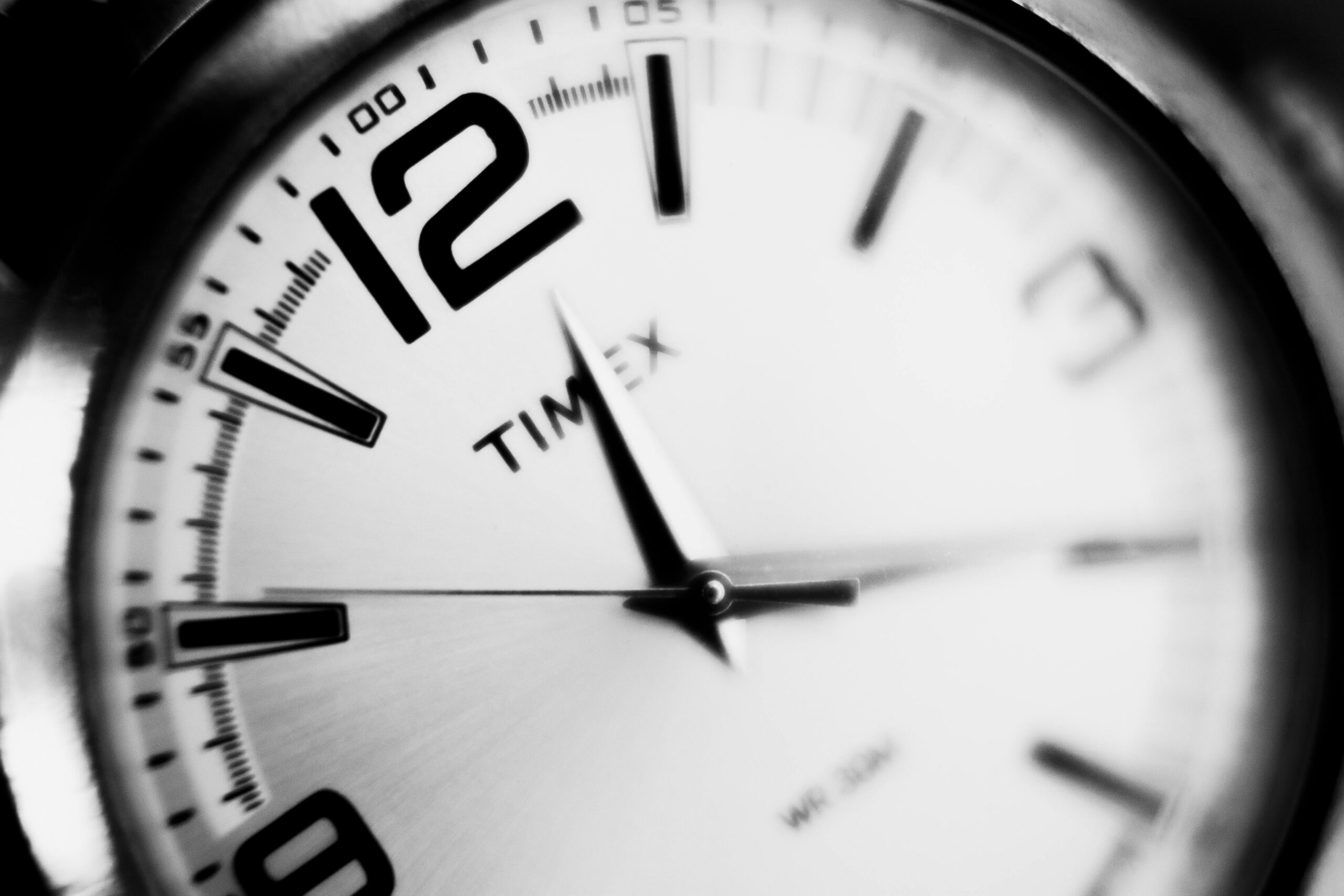 Close up of a clock symbolizing how long Fresno addiction treatment takes.