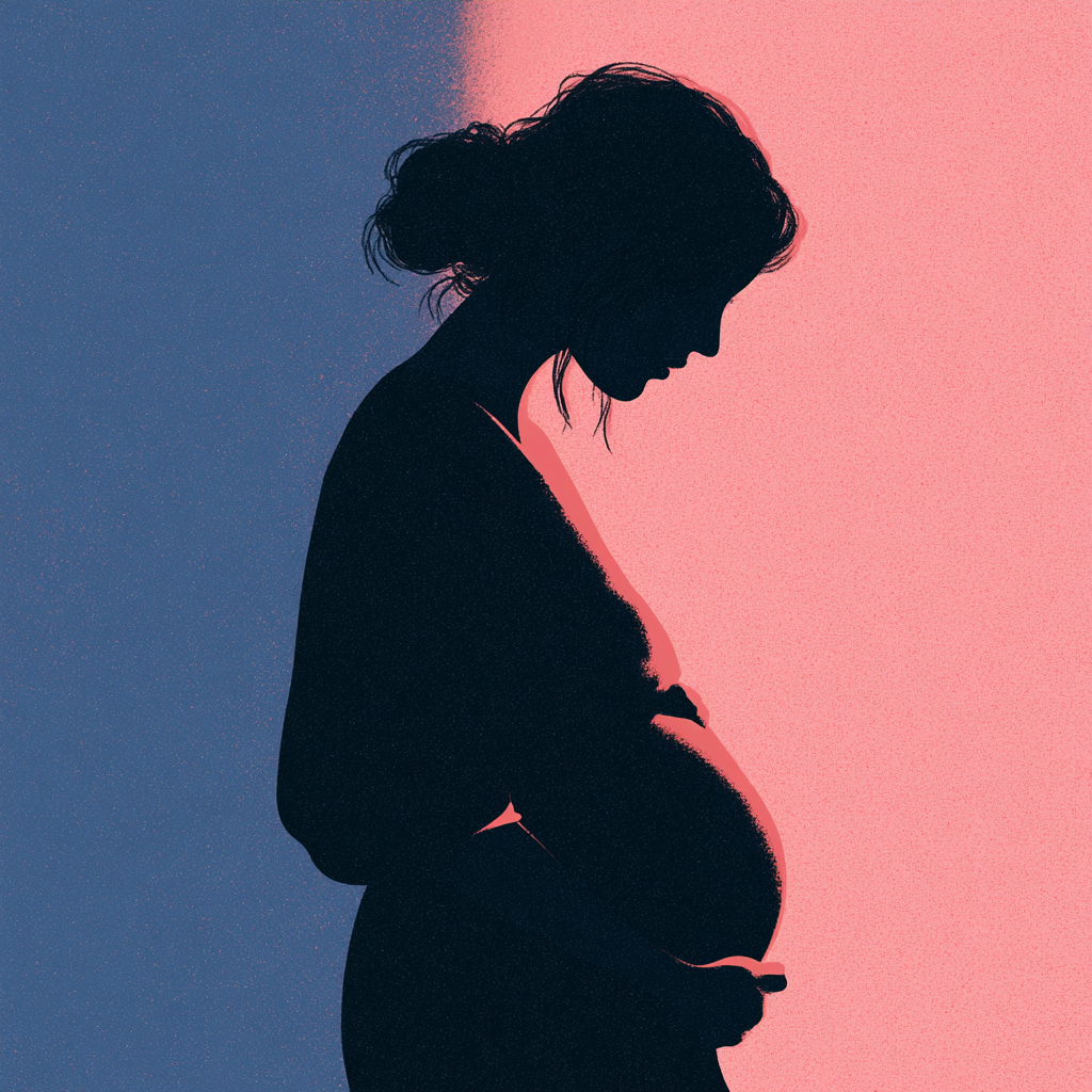 Drug rehab for mothers illustration highlighting pregnancy and the importance of compassionate, specialized addiction treatment and recovery support for women and mothers.
