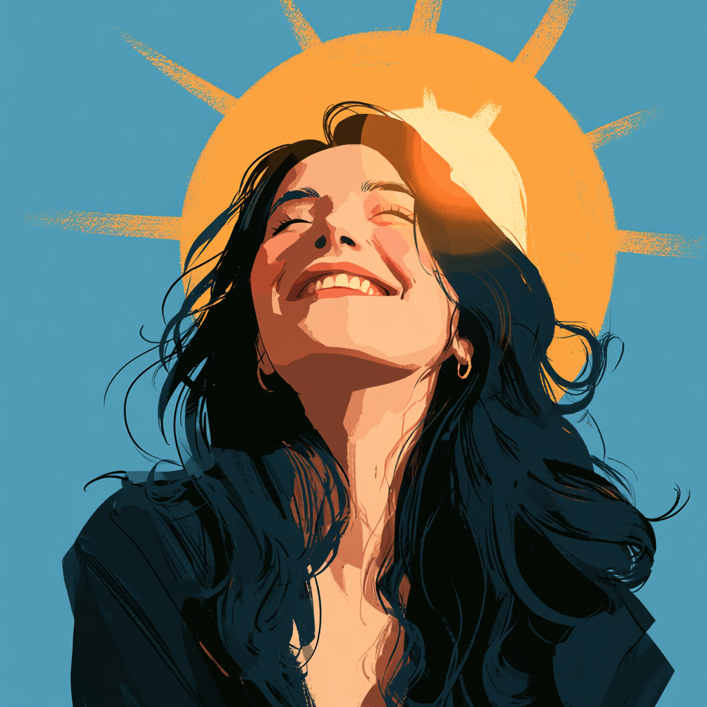 Woman embracing hope and confidence after drug rehab for women, representing continued recovery, aftercare, personal growth, and a healthier life after addiction treatment.